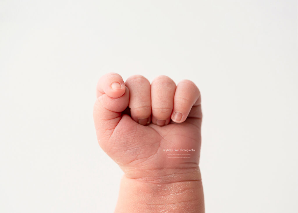 baby fingers macro image